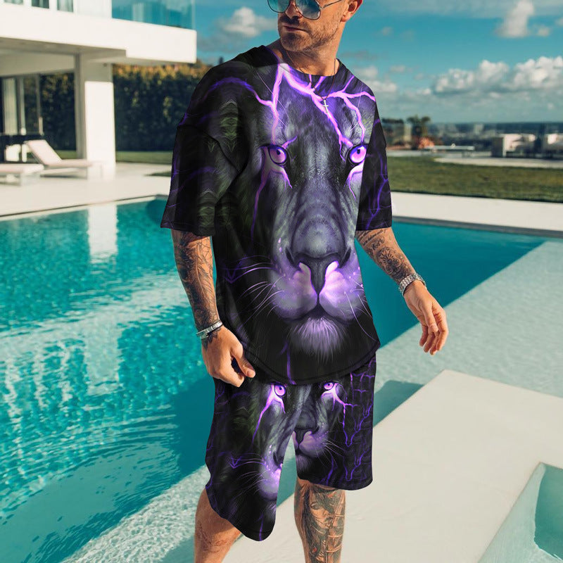 Men’s Sportswear 2-Piece Set T-Shirt & Shorts