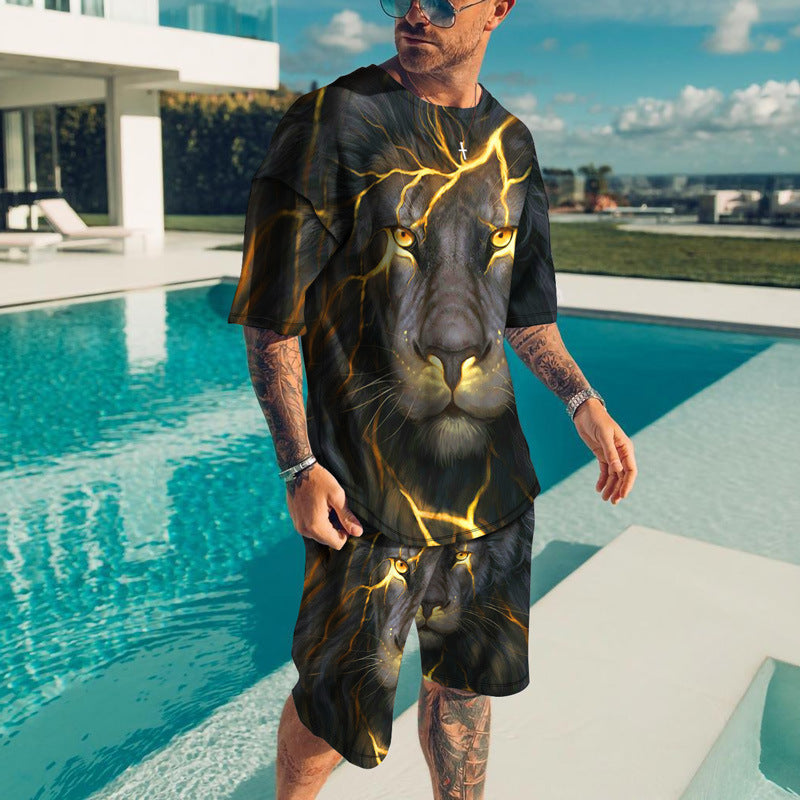 Men’s Sportswear 2-Piece Set T-Shirt & Shorts