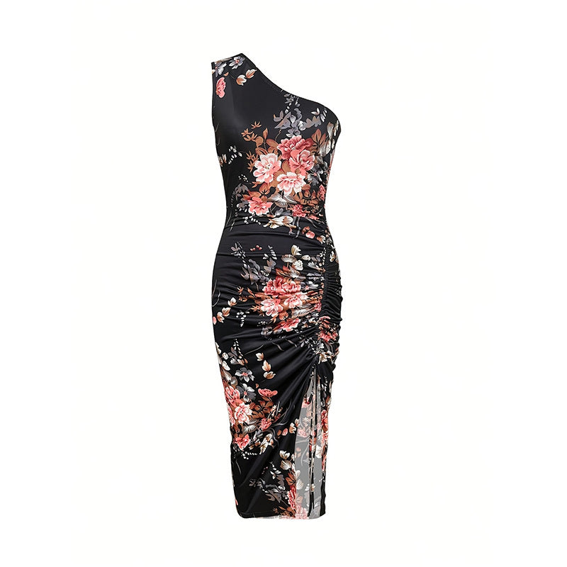 Women’s Summer One Shoulder Bodycon Dress