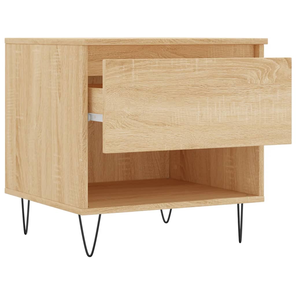 Coffee Tables 2 pcs Sonoma Oak 50x46x50 cm Engineered Wood