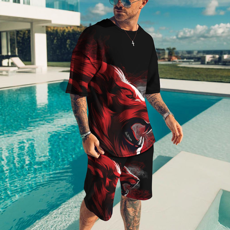 Men’s Sportswear 2-Piece Set T-Shirt & Shorts