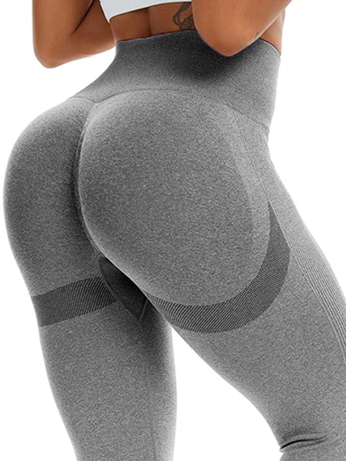 Gradient High Waist Leggings for Women – Workout Jogging Push Up