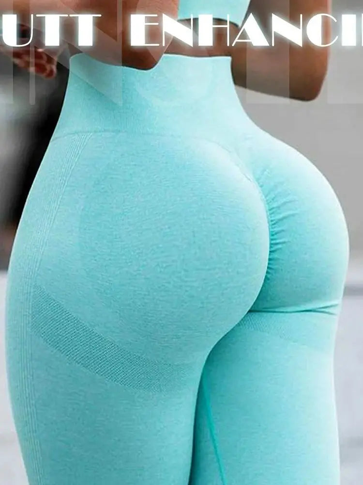 Gradient High Waist Leggings for Women – Workout Jogging Push Up