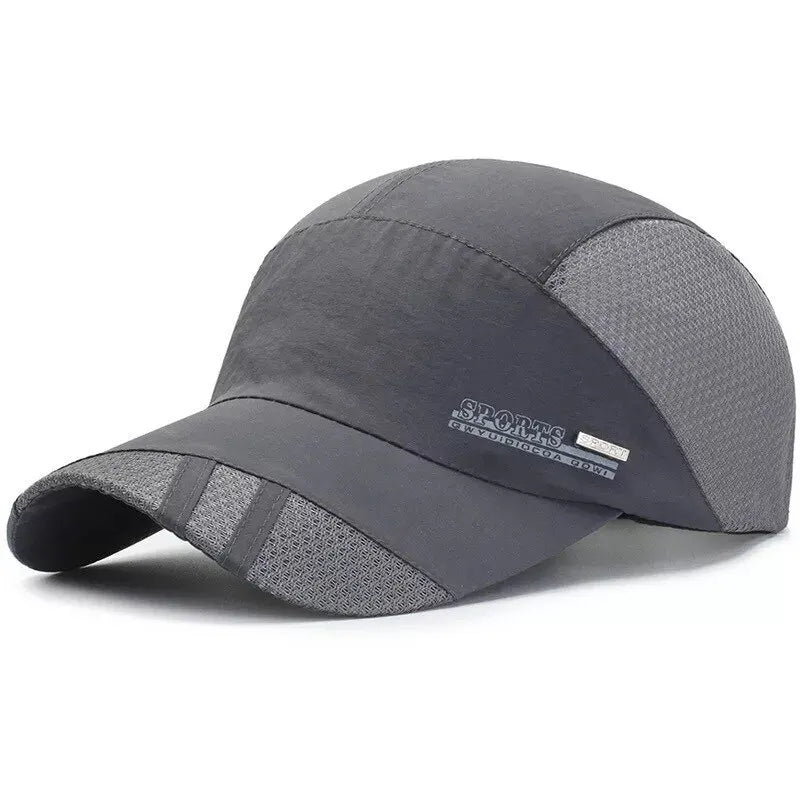 Sun Protection Sports Cap – Breathable, Adjustable, Quick Dry