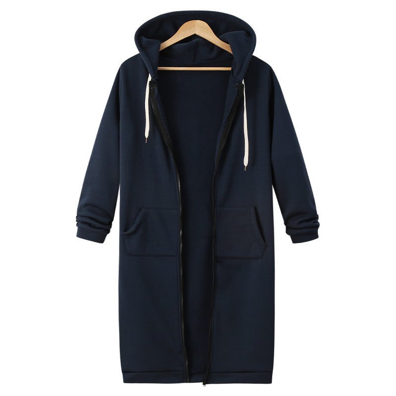 Women’s Hooded Long Sleeve Fleece Jacket – Casual Autumn /Winter Coat, High Quality✓