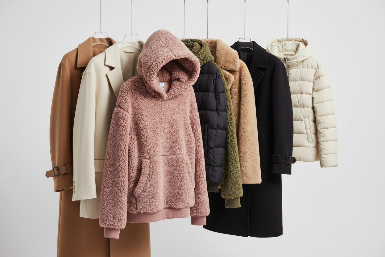 Soft & Warm – Coats, Jackets and Fuzzy Hoodies