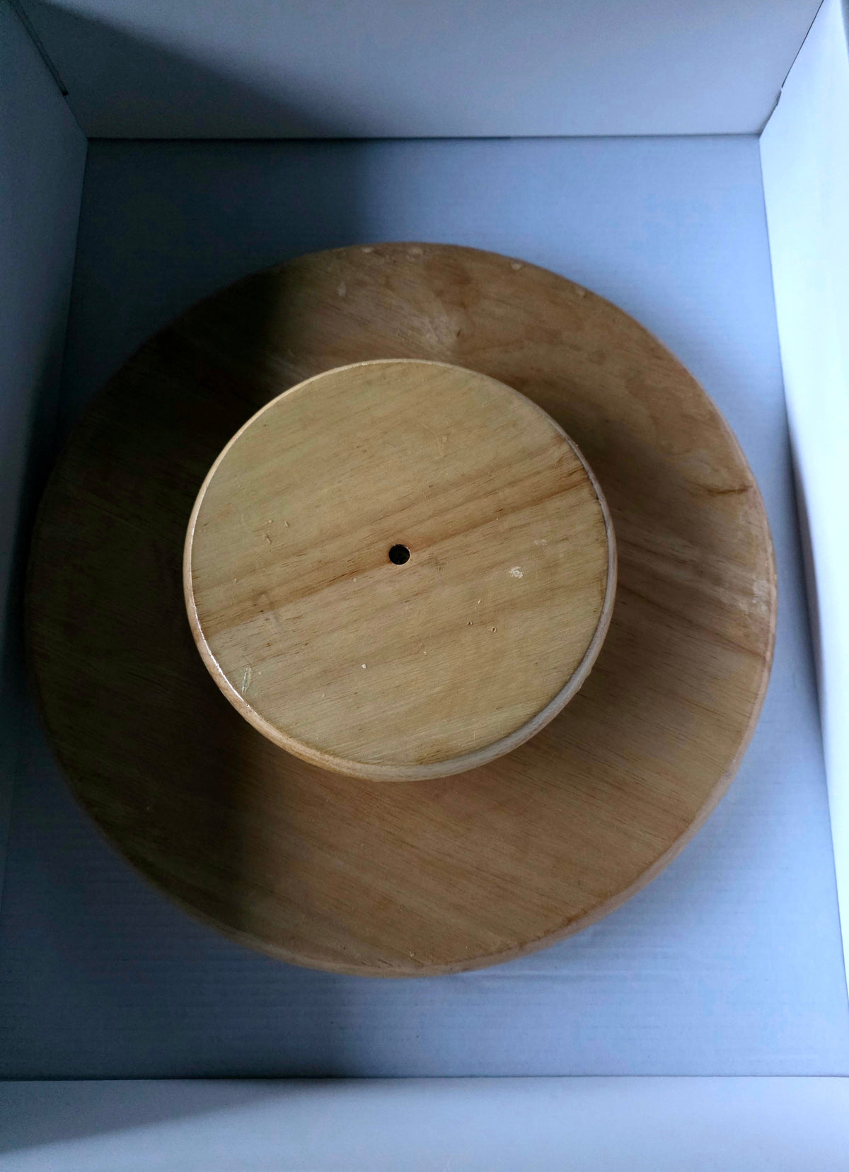 Terracotta marble resin board - top view angle