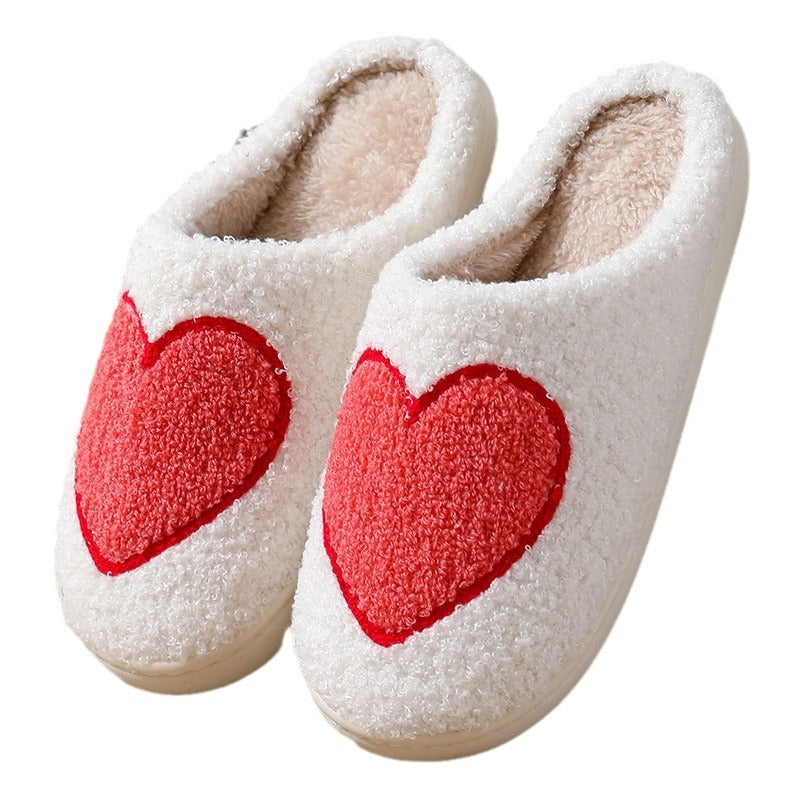 Women's Home Slippers Fashion Plush House Shoes