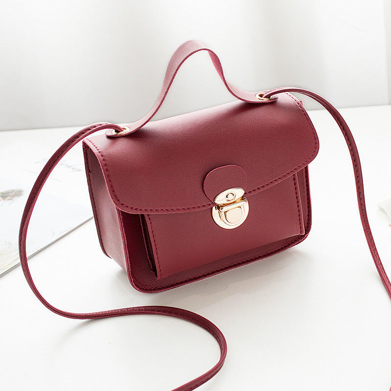 PU Envelope Shoulder Bag – Solid Crossbody Messenger Handbag for Women