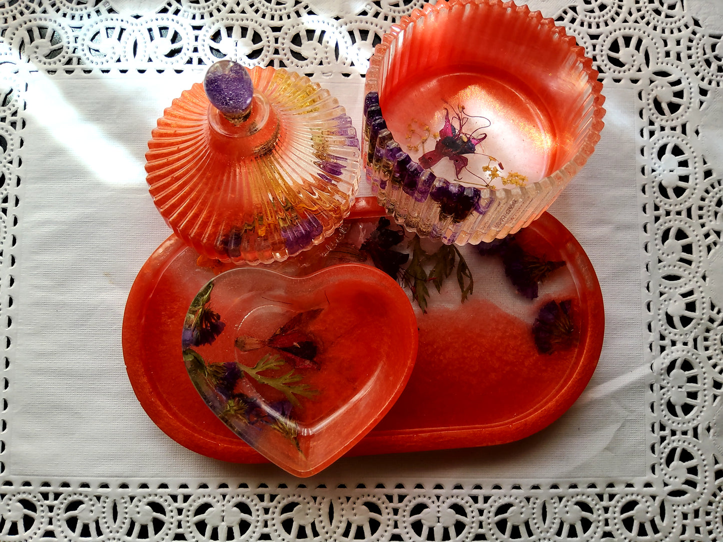 Resin Jewellery Organiser