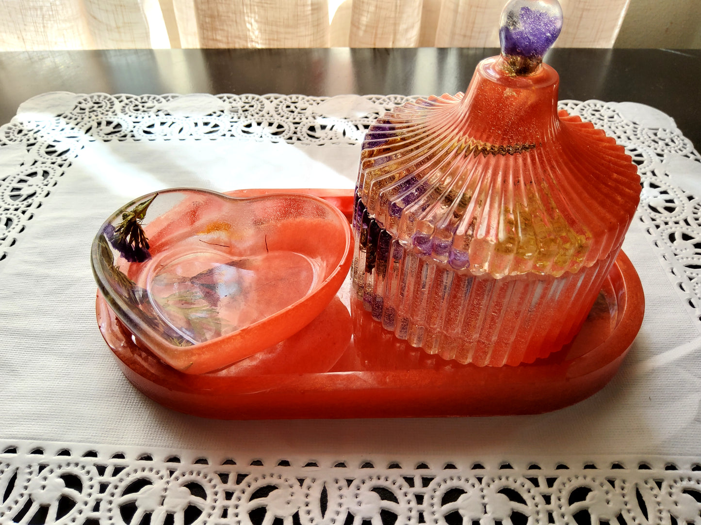 Resin Jewellery Organiser