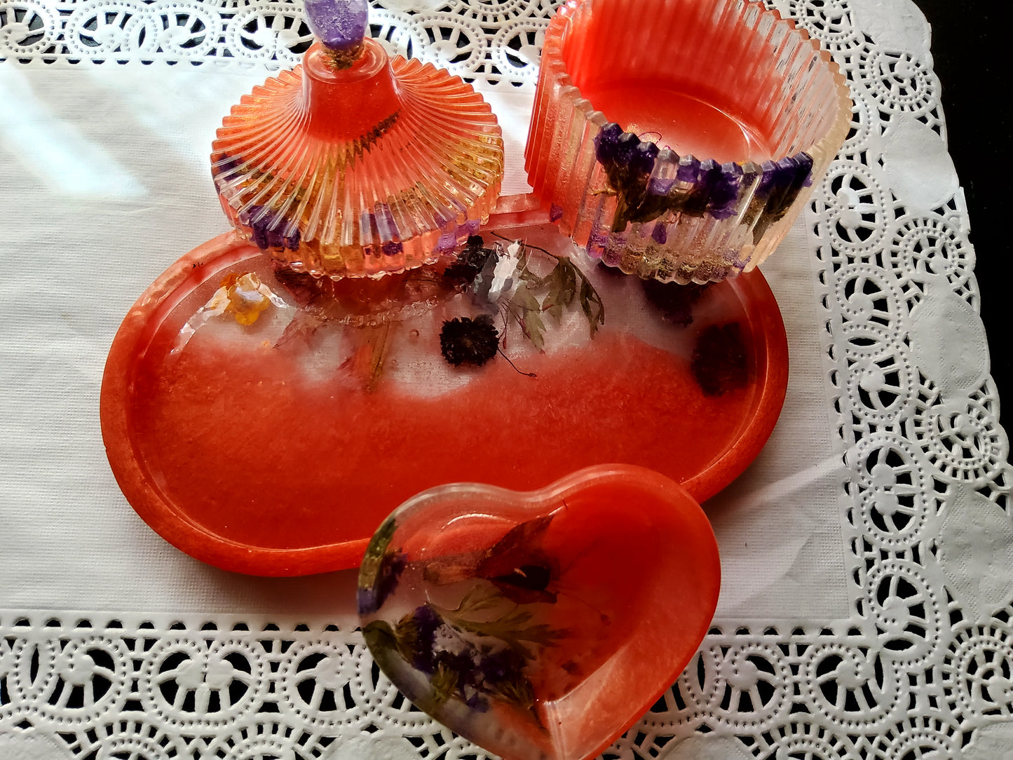 Resin Jewellery Organiser
