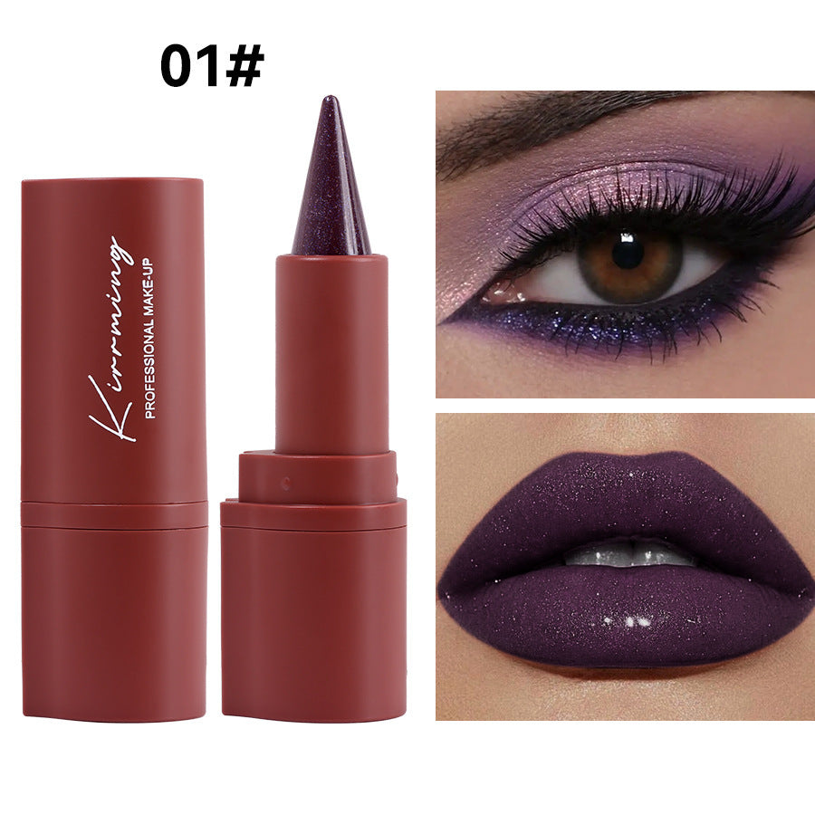 2-în-1 Luxury Eyeliner & Lip Color – Waterproof, Long-Lasting Beauty