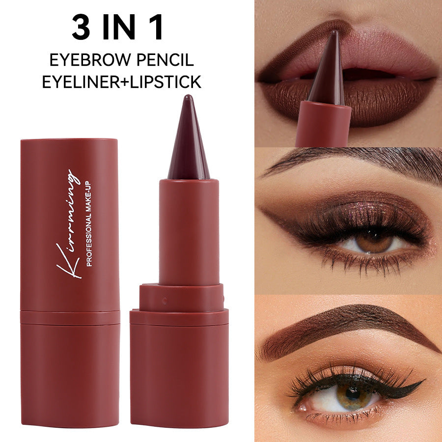 2-în-1 Luxury Eyeliner & Lip Color – Waterproof, Long-Lasting Beauty