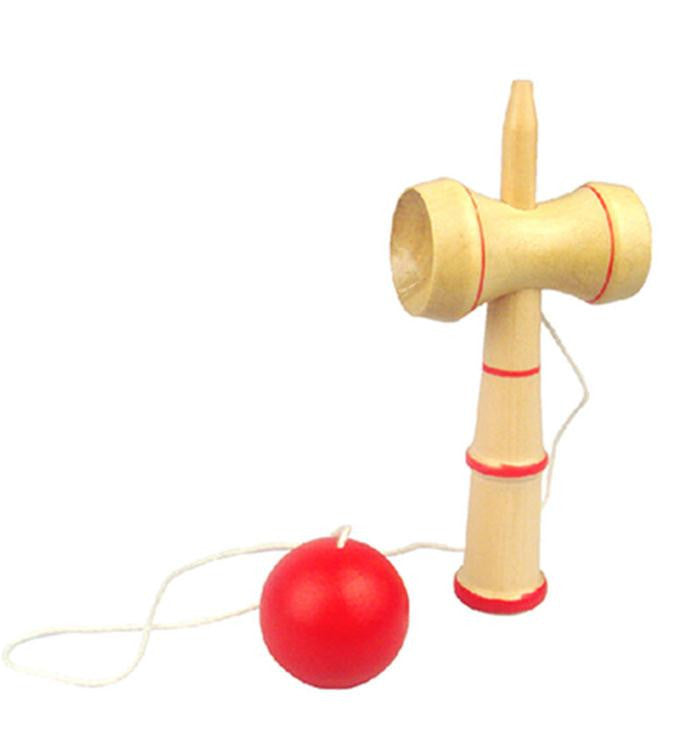 Wooden Ball Toss Game – Fun Skill & Balance Challenge for Kids and Adults