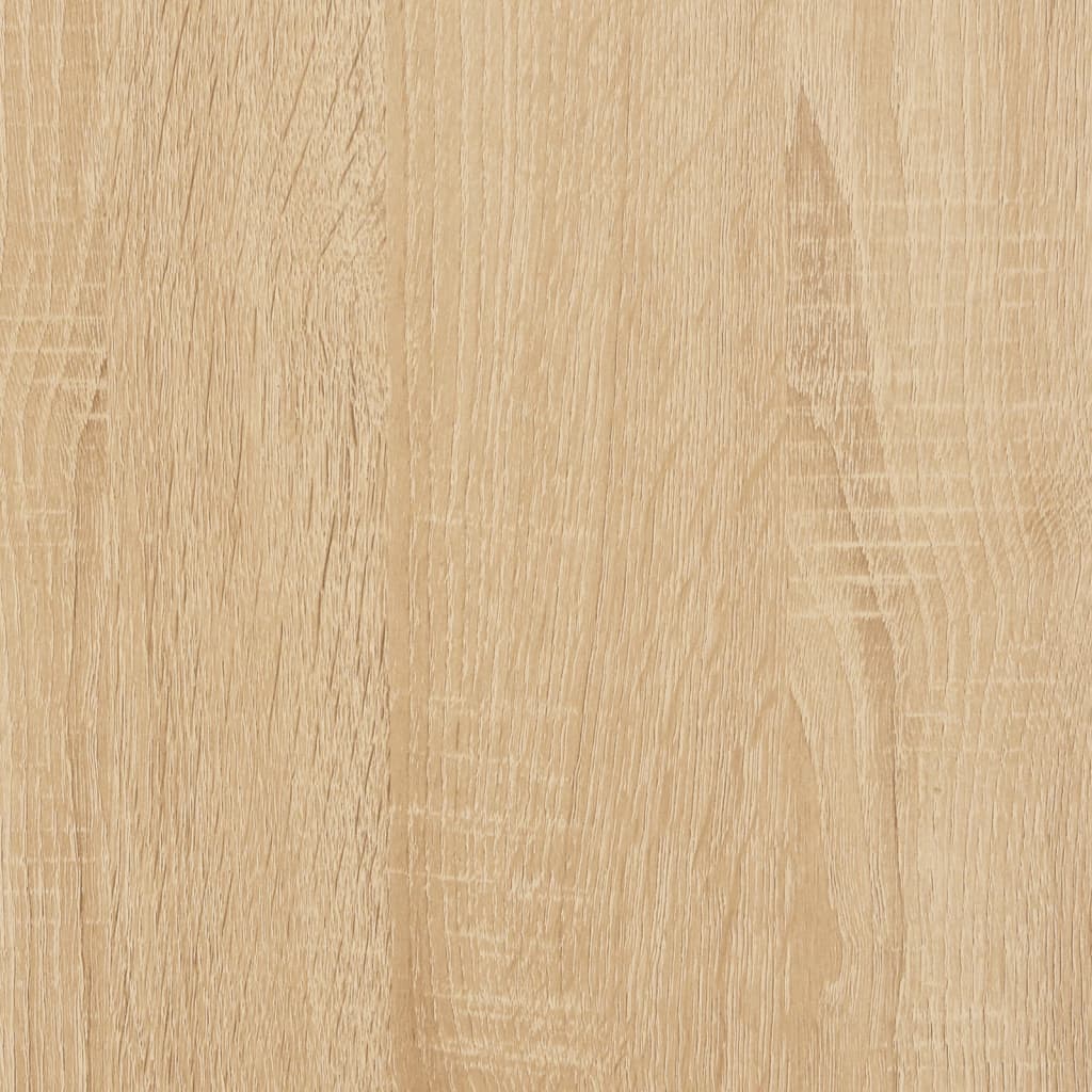 Coffee Table Sonoma Oak 107x107x40 cm Engineered Wood