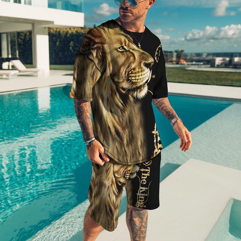 Men’s Sportswear 2-Piece Set T-Shirt & Shorts
