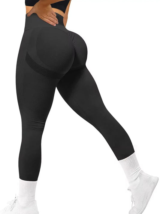 Gradient High Waist Leggings for Women – Workout Jogging Push Up