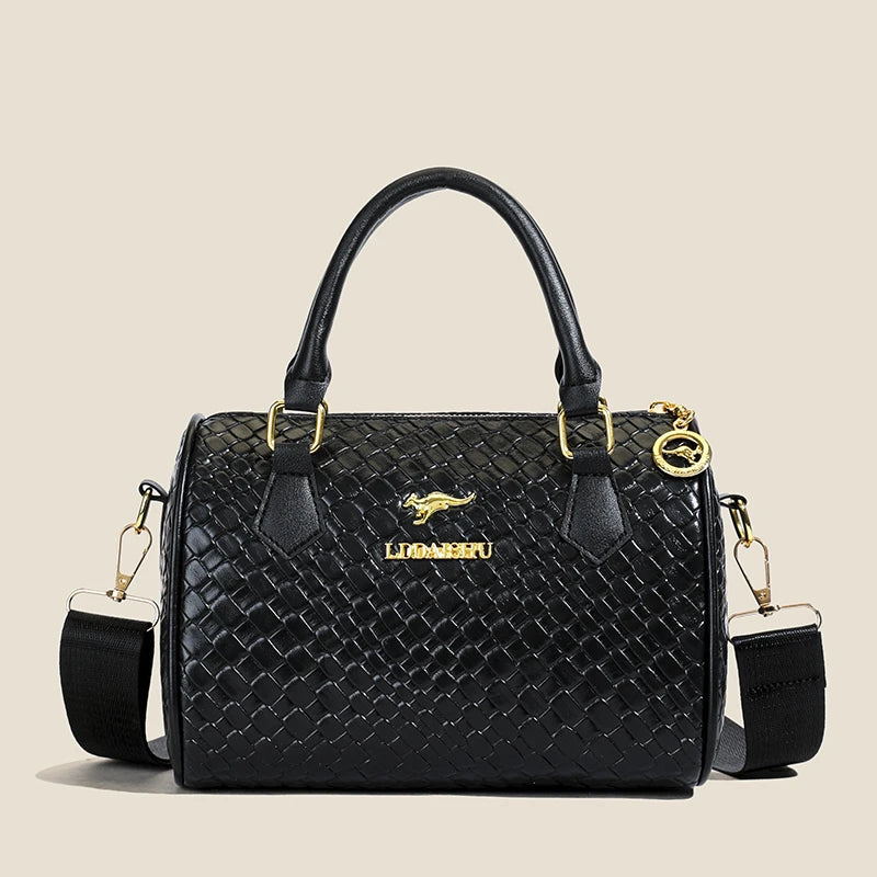 Women's PU Leather Shoulder Bag – Vintage Style, Crossbody, Large Capacity