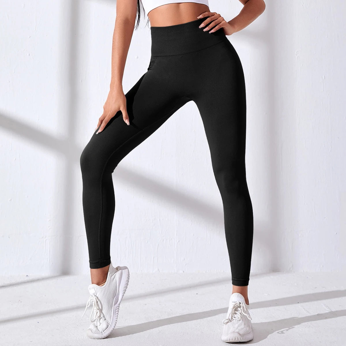 Gradient High Waist Leggings for Women – Workout Jogging Push Up