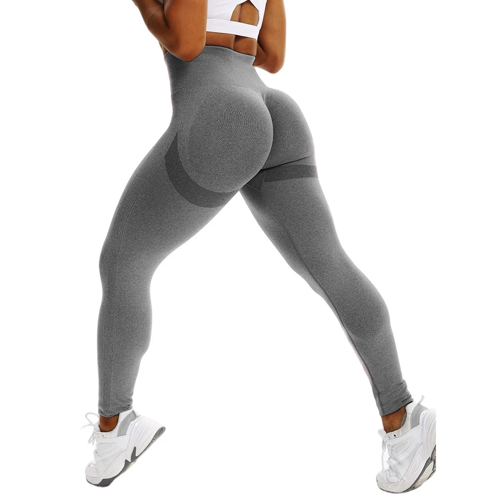 Gradient High Waist Leggings for Women – Workout Jogging Push Up