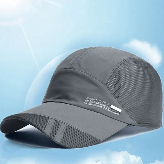 Sun Protection Sports Cap – Breathable, Adjustable, Quick Dry