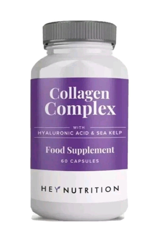 Collagen Complex – Marine Collagen Peptides with Hyaluronic Acid for Healthy Skin, Hair & Nails