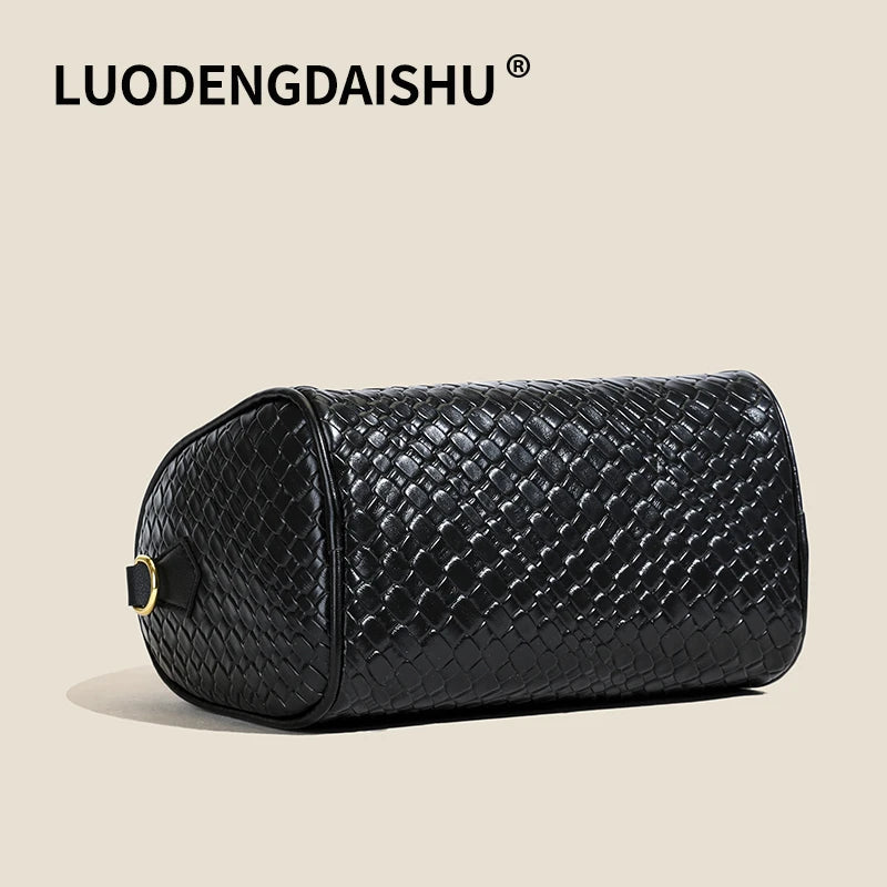 Women's PU Leather Shoulder Bag – Vintage Style, Crossbody, Large Capacity