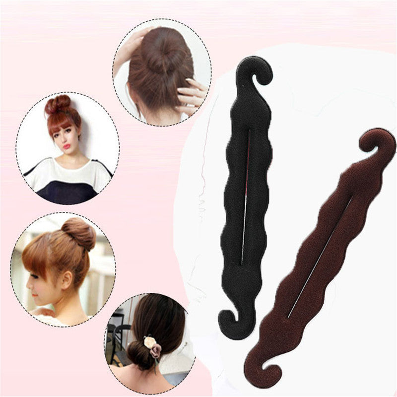 Fluffy Tie Hair Ornaments Fixed Bud Head Tying Hair
