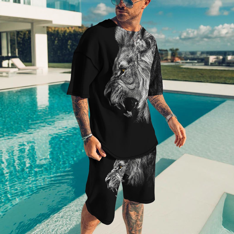 Men’s Sportswear 2-Piece Set T-Shirt & Shorts