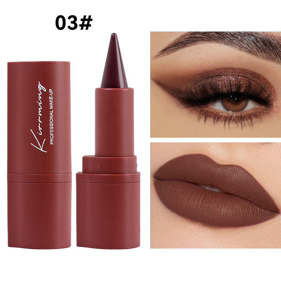 2-în-1 Luxury Eyeliner & Lip Color – Waterproof, Long-Lasting Beauty