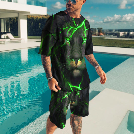 Men’s Sportswear 2-Piece Set T-Shirt & Shorts