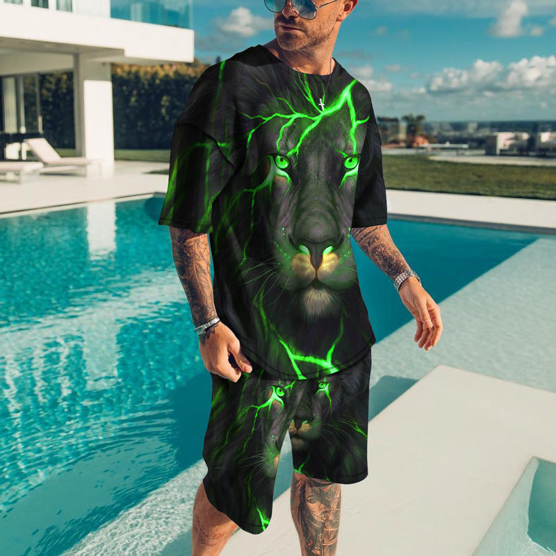 Men’s Sportswear 2-Piece Set T-Shirt & Shorts
