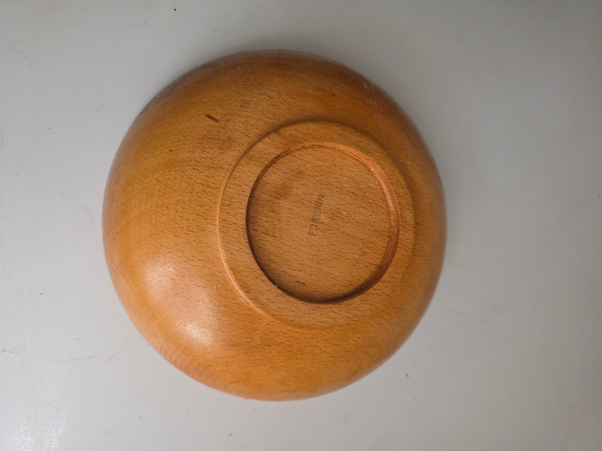 Decorative Wood Bowl Green & Gold | Home Décor Gift | Handmade Resin | AlyTrend Studio